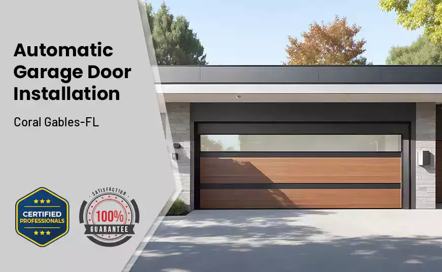 Automatic Garage Door Installation  Coral Gables-FL 