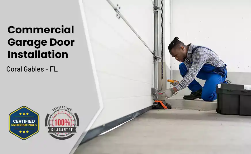 commercial garage door installation Coral Gables - FL 