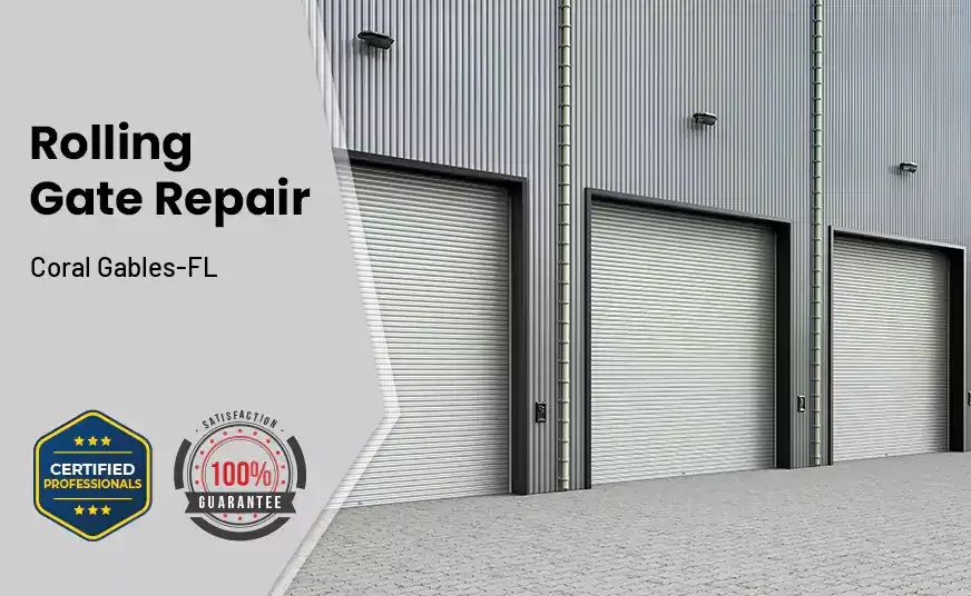 Rolling Gate Repair Coral Gables-FL 