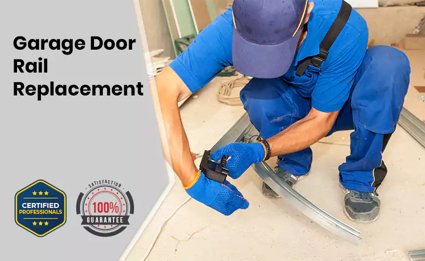 Garage Door Rail Replacement in Coral Gables, FL