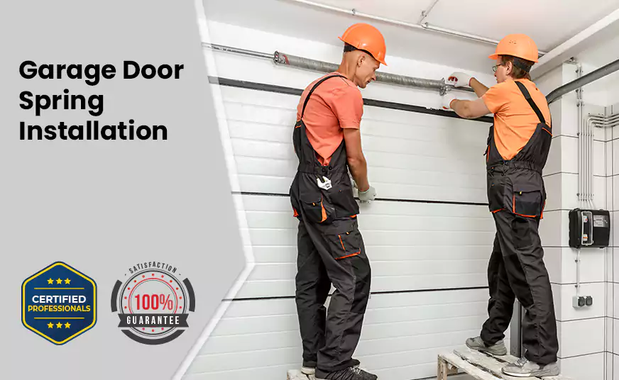 Garage Door Spring Installation in Coral Gables, FL